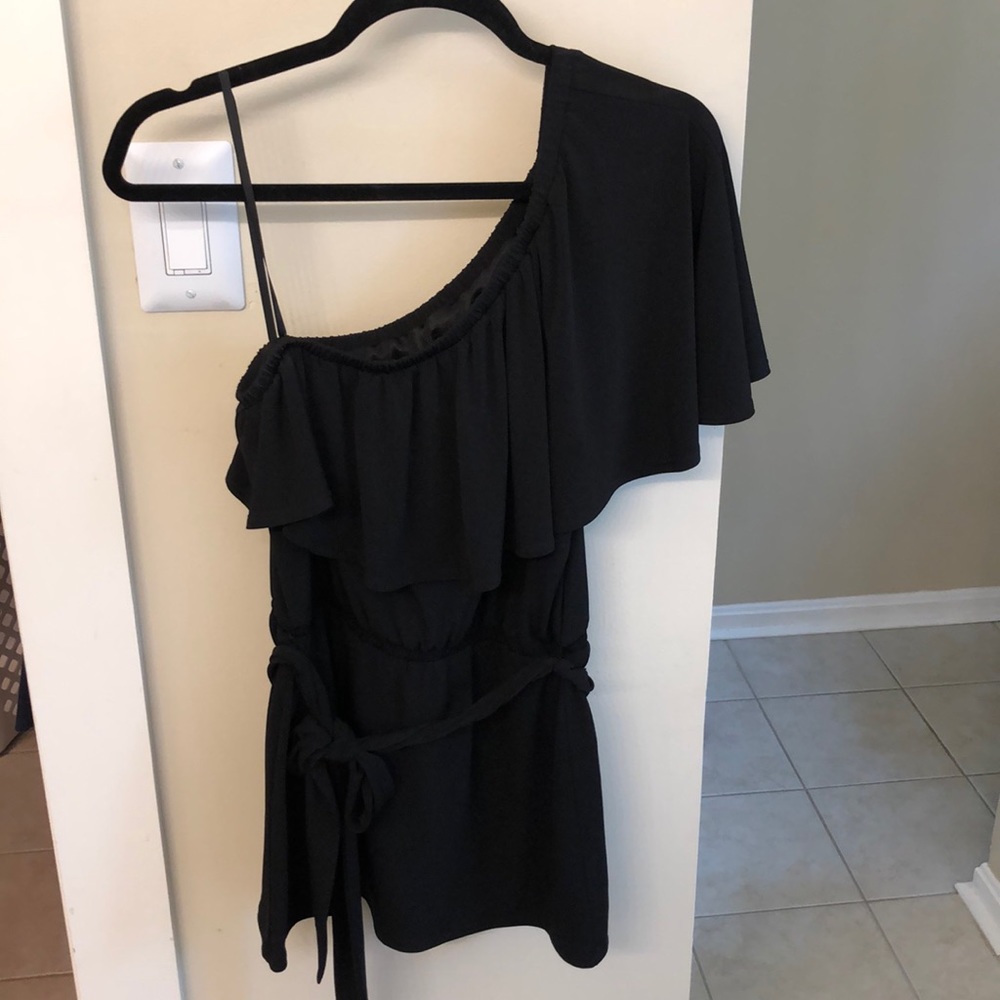 Laundry one shoulder top
